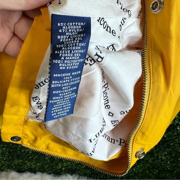Evan picone Utility style yellow jacket - Picture 14 of 16